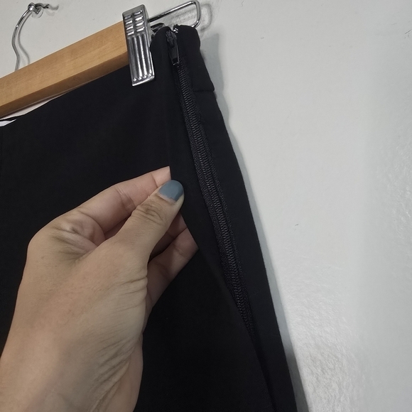 MM.Lafleur Black Pants High Rise with crease Career Minimalist Neutral - Picture 5 of 9